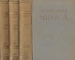 Storia della Musica. Vol. I., Vol. II e Vol. III