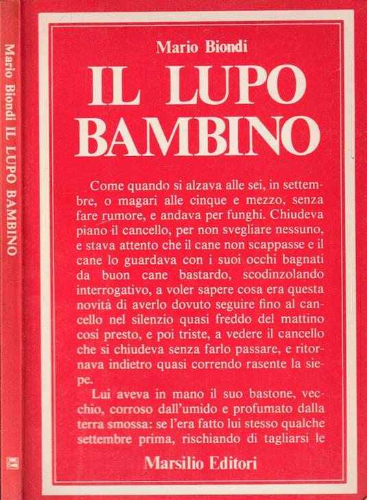 Il lupo bambino - Mario Biondi - copertina