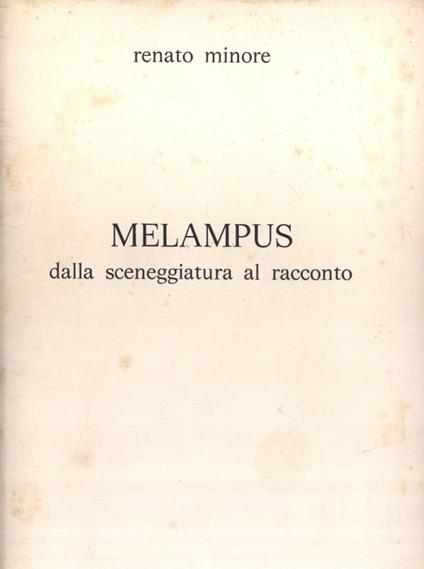 Melampus - Renato Minore - copertina
