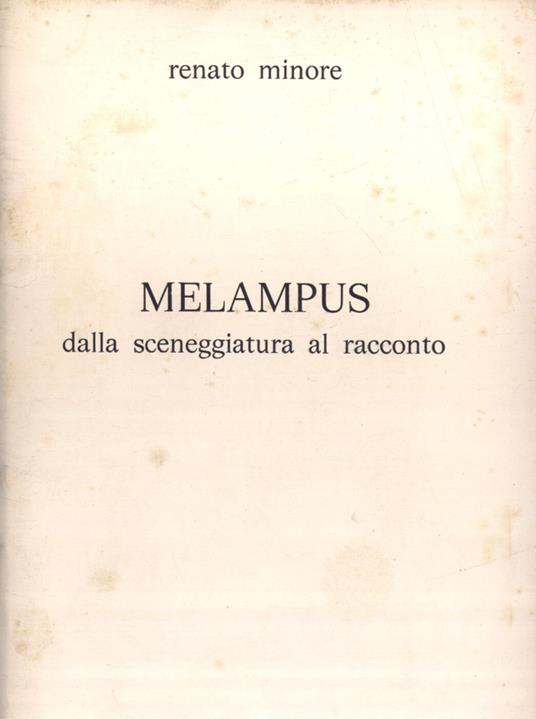 Melampus - Renato Minore - copertina
