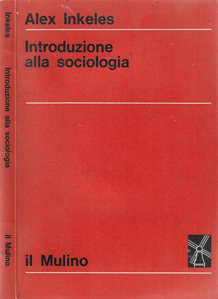 Introduzione alla sociologia - Alex Inkeles - copertina