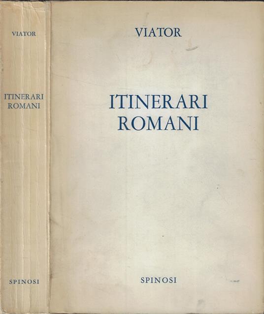 Itinerari romani - Aleks Viator - copertina
