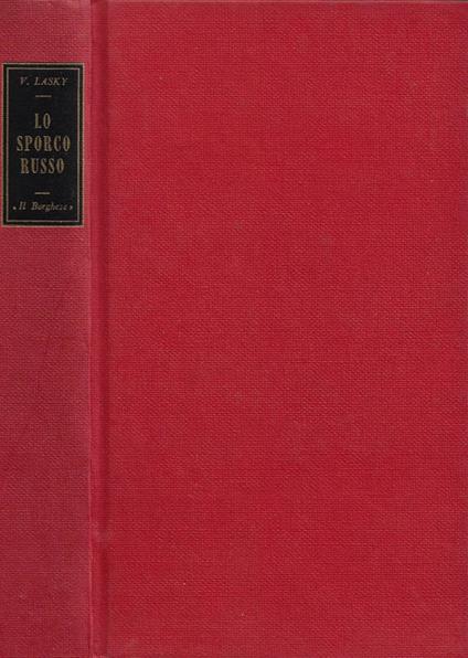 Lo sporco russo - Victor Lasky - copertina