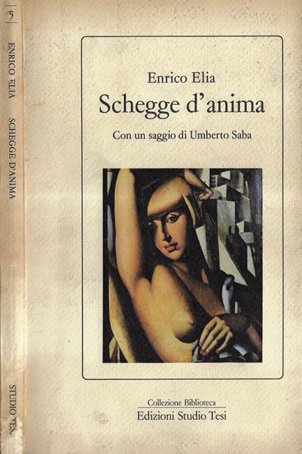 Schegge d'anima - Enrico Elia - copertina