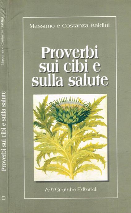 Proverbi sui cibi e sulla salute - copertina