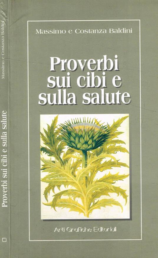 Proverbi sui cibi e sulla salute - copertina