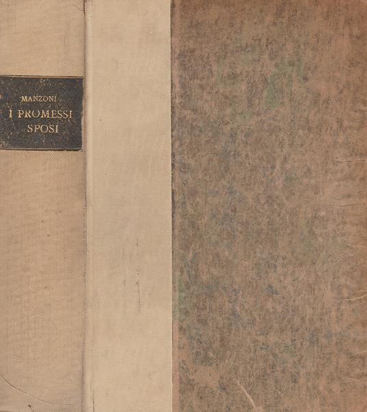I promessi sposi - Alessandro Manzoni - copertina