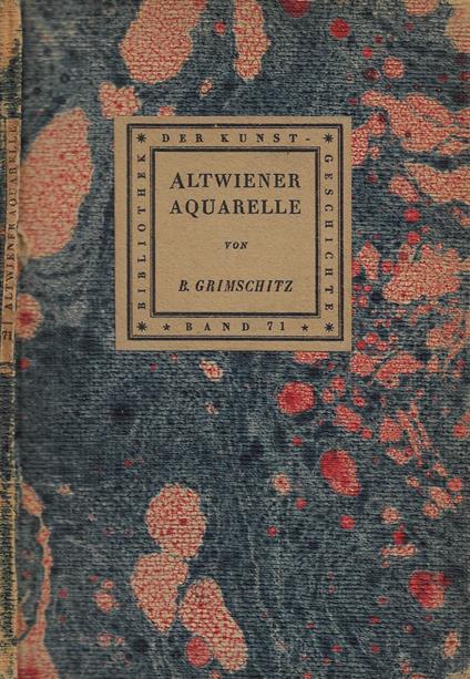 Altwiener Aquarelle - copertina