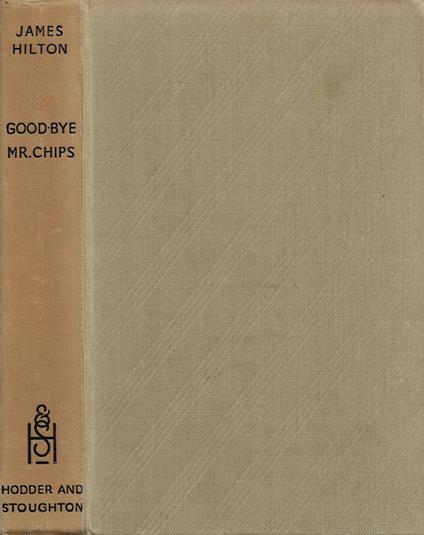 Good-Bye, Mr. Chips - James Hilton - copertina