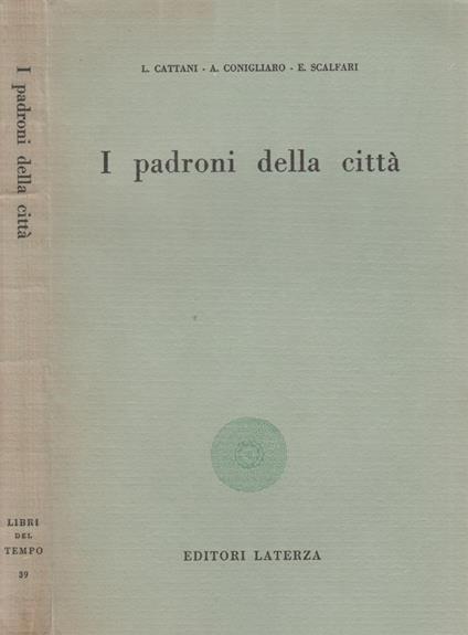 I padroni della città - copertina
