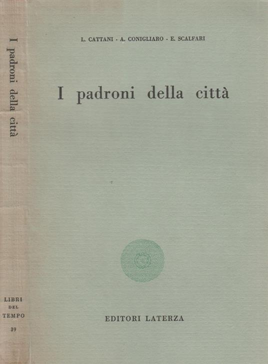 I padroni della città - copertina