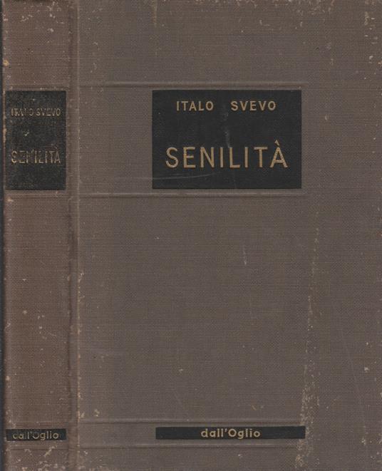Senilità - Italo Svevo - copertina