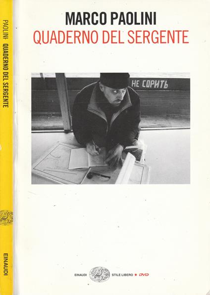 Quaderno del sergente - Marco Paolini - copertina