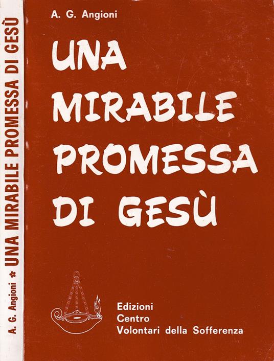 Una mirabile promessa di Gesù - copertina
