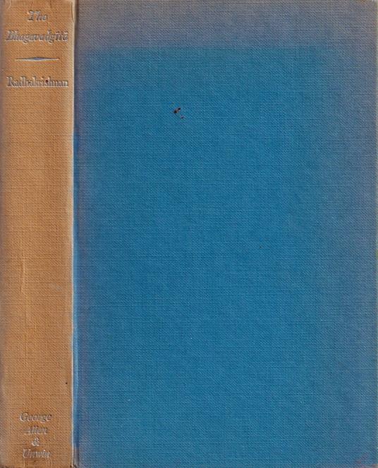 The bhagavadgita - Sarvepalli Radhakrishnan - copertina