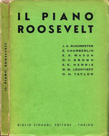 Il piano Roosevelt - copertina