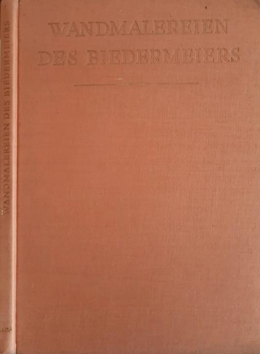 Wandmalereien des biedermeiers - copertina