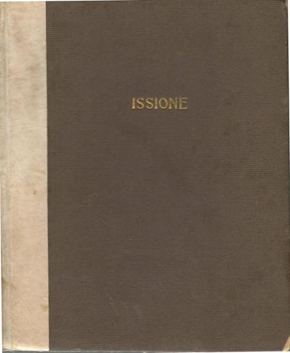 Issione Il Polifoniarca - Carlo Linati - copertina