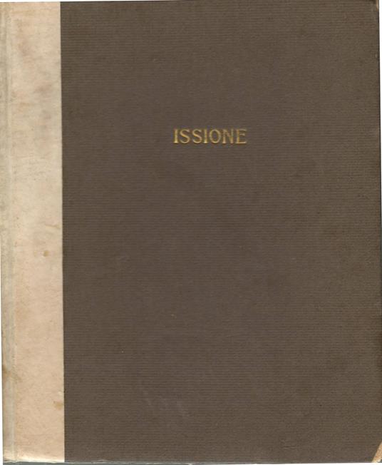 Issione Il Polifoniarca - Carlo Linati - copertina