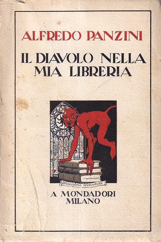 Il diavolo nella mia libreria - Alfredo Panzini - copertina