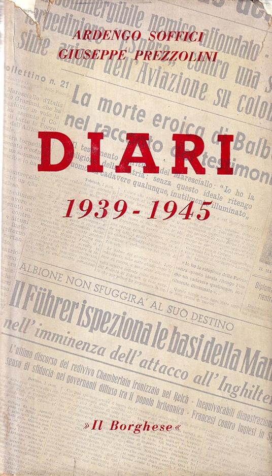 Diari 1939-1945 - copertina