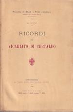 Ricordi del vicariato di Certaldo