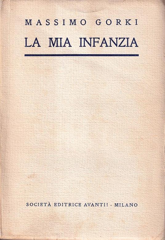 La mia infanzia - Maksim Gorkij - copertina