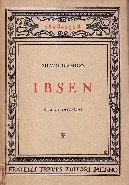 Ibsen - Silvio D'Amico - copertina