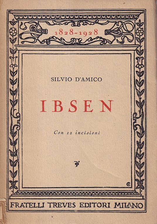Ibsen - Silvio D'Amico - copertina