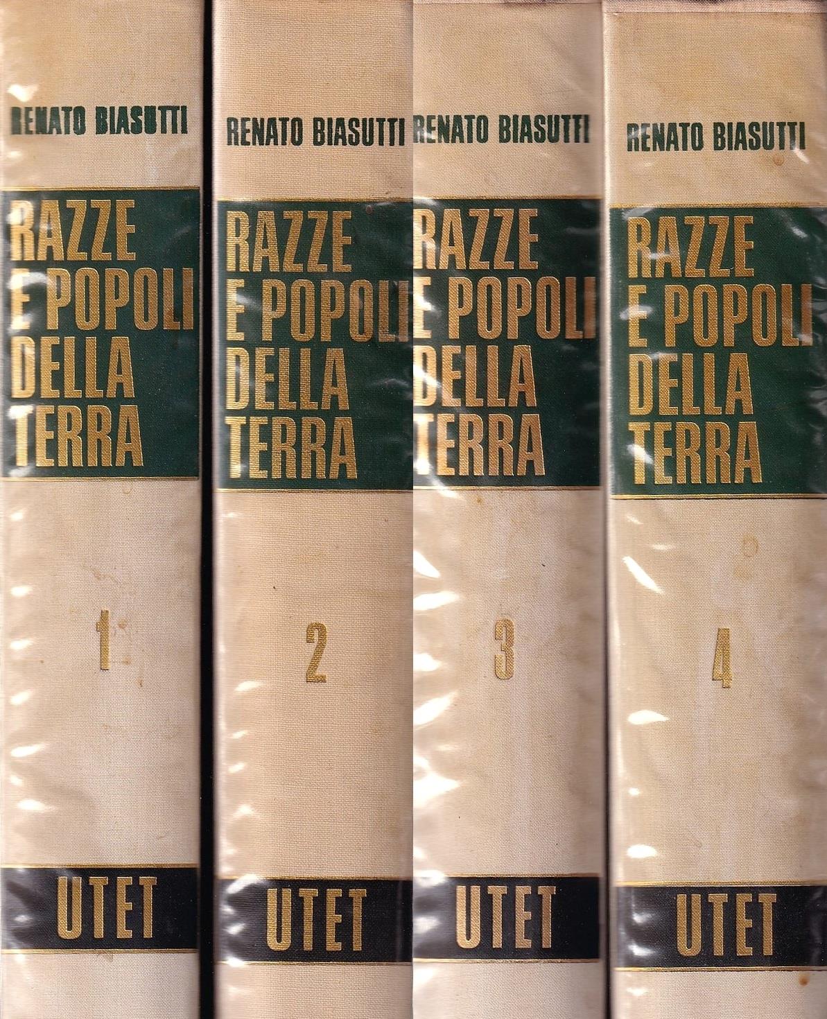Le Razze e i Popoli della Terra. Vol. 1°, 2°, 3 ° e 4°