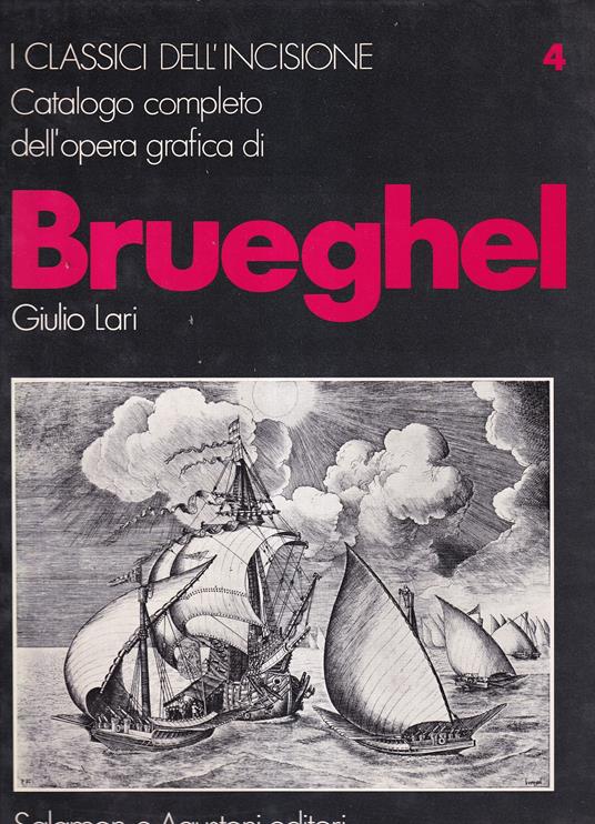 Catalogo completo dell'opera grafica di Brueghel - copertina