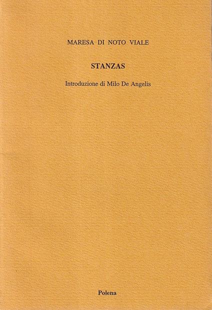 Stanzas - copertina