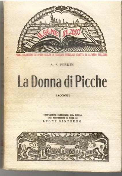 La donna di Picche Racconti - copertina