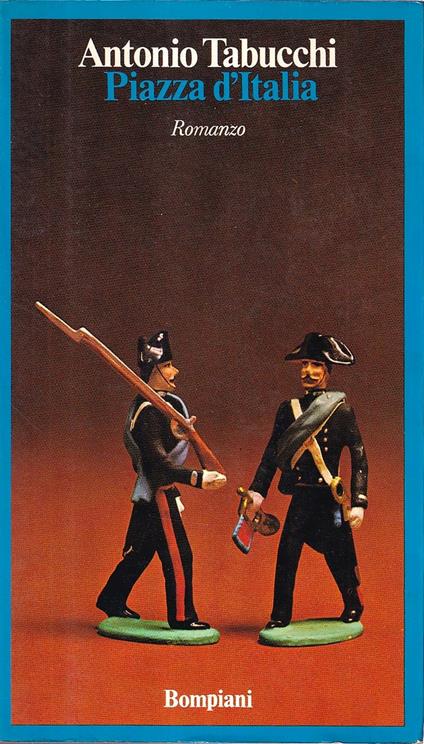 Piazza d'Italia - Antonio Tabucchi - copertina