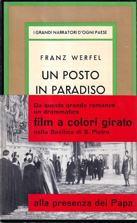 Un posto in paradiso - Franz Werfel - copertina