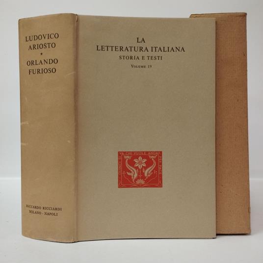 Orlando furioso - Ludovico Ariosto - copertina