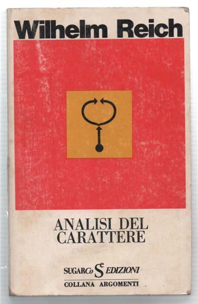 Analisi Del Carattere - Wilhelm Reich - copertina