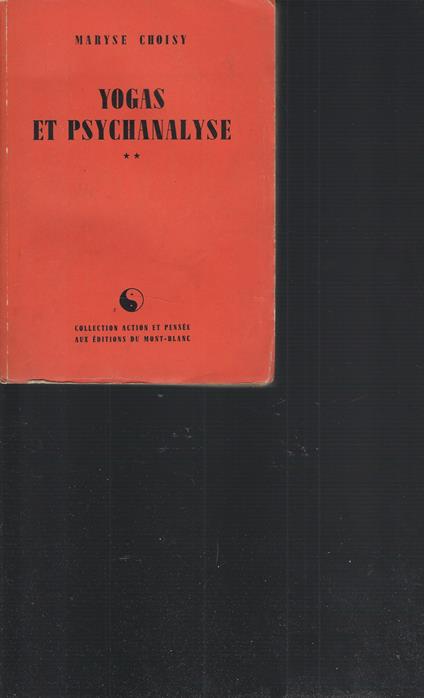 Yogas Et Psychanalyse - copertina