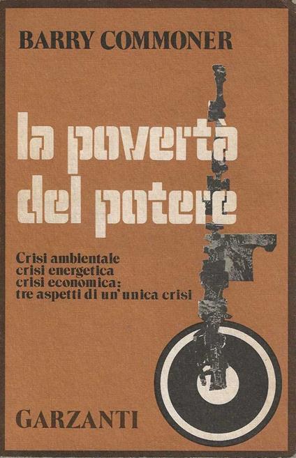 La Povertà Del Potere - Barry Commoner - copertina
