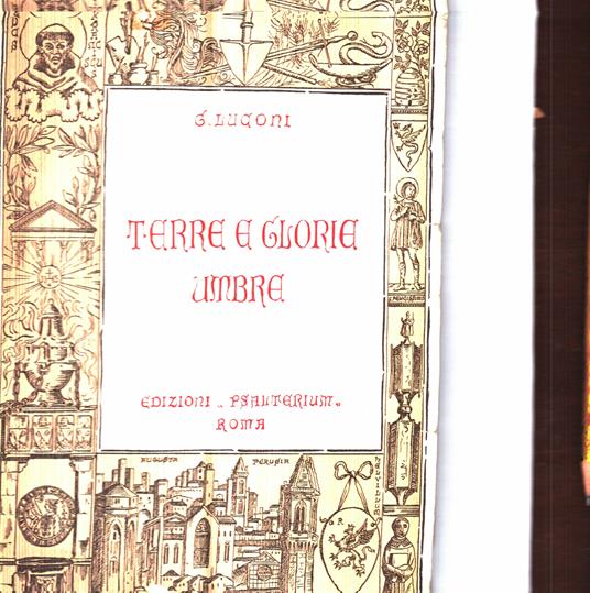 Terre e Glorie Umbre - copertina