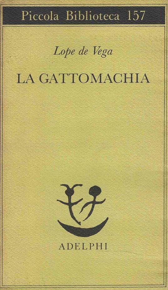 La Gattomachia - Lope de Vega - copertina