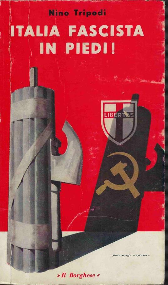 Italia Fascista in Piedi! - Nino Tripodi - copertina