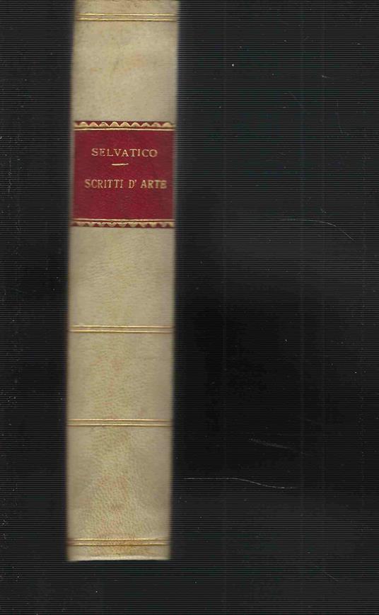 Scritti d'arte - copertina