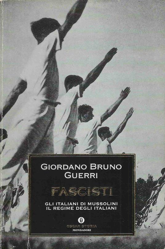Fascisti - Giordano Bruno Guerri - copertina