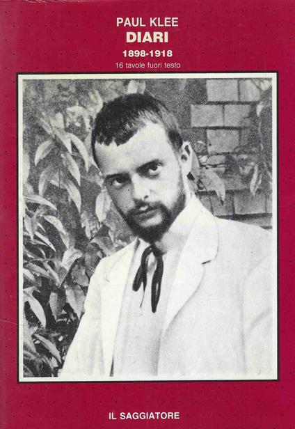 Diari 1898- 1918 - Paul Klee - copertina