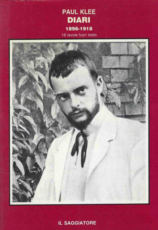 Diari 1898- 1918 - Paul Klee - copertina