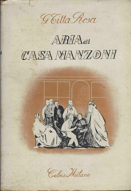 Aria di Casa Manzoni - Giovanni Titta Rosa - copertina