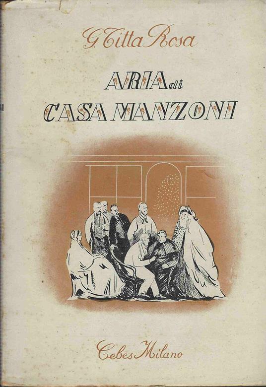Aria di Casa Manzoni - Giovanni Titta Rosa - copertina