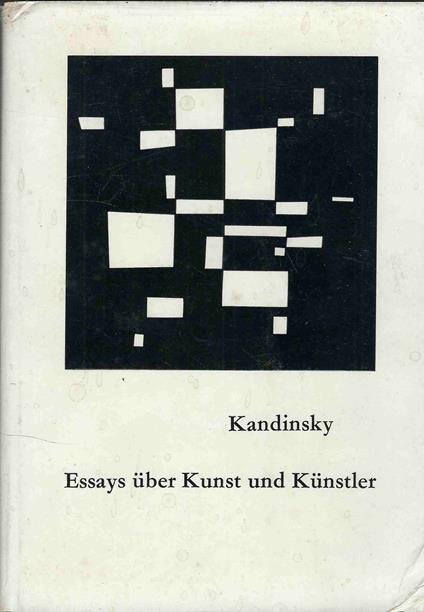 Essays uber Kunst und Kunstler - copertina