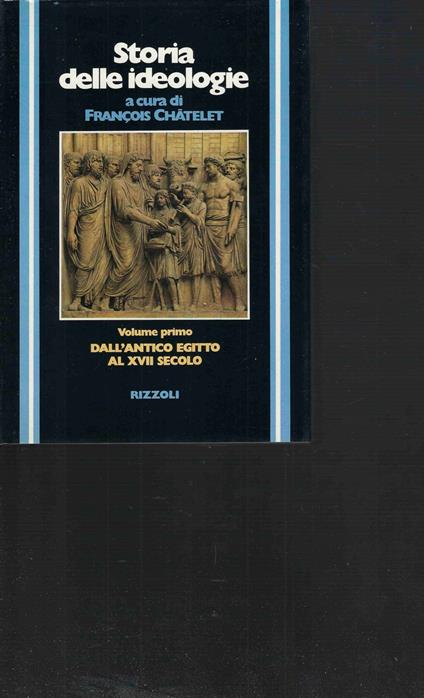Storia delle Ideologie - copertina